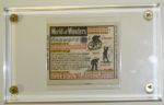 1960 Anglo American Chewing Gum (Engalnd) Golf Card/Wrapper "World of Wonders - #48C Answer Card"