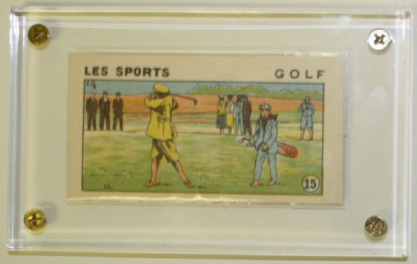 Date Unknown Les Sports Golf Card "#15 Golf"