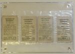 Four 1912 Gallaher (England & Ireland) Golf Cards Sports Series - #3 Golf, #5 Golf, #8 Golf & #9 Golf 