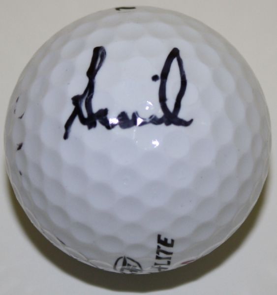 Annika Sorenstam Autographed Golf Ball