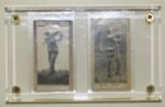 Two 1914 Marsuma (England) Golf Cards "Famous Golfers And Their Strokes - #5 James Braid & #41 J.H. Taylor"