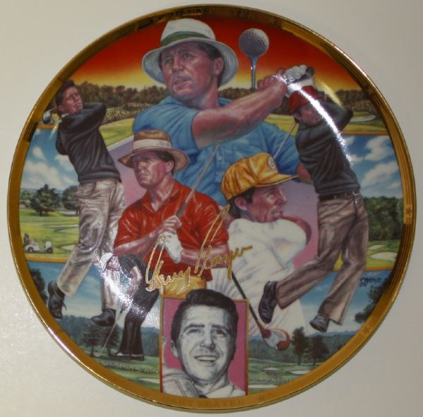 Gary Player Sports Impressions Plate