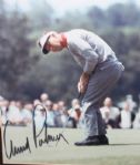 Display Classic Bridge Shot w/ 8 X 10's Signed Floyd, Watson, Palmer, Nicklaus