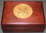 George Bush Presidential Seal  Six Golf Balls With VIP Presentation Box
