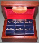 George Bush Presidential Seal  Six Golf Balls With VIP Presentation Box