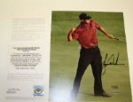 Tiger Woods UDA Autographed 8x10 Photo - 2001 Masters Win