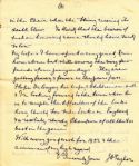 1952 J.H. Taylor 4 Page Handwritten Letter with Full Signature