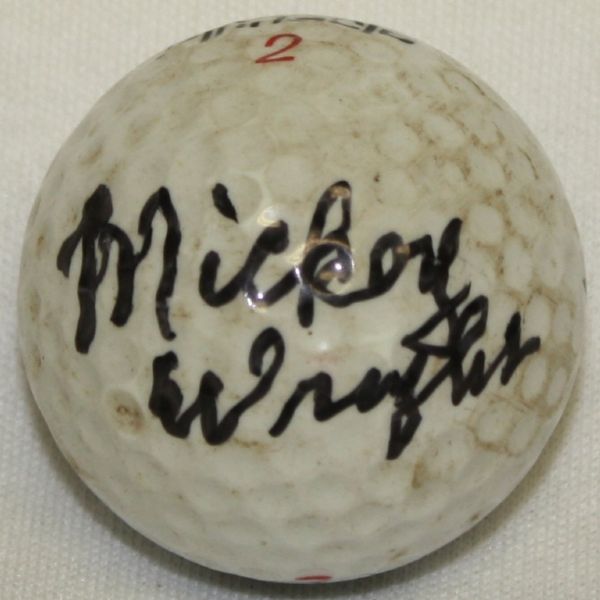 Mickey Wright Signed Golf Ball-LPGA HOF