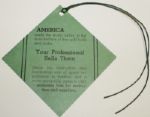 1935 Masters Badge Wednesday 2-Ball Scotch Foursome - Finest Condition Known!