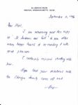 HOFer Herbert Warren Wind 1996 Hand Written Letter with Envelope