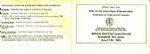 1980 US Open Official Scorecard - Baltusrol Golf Club, New Jersey - jack Nicklaus winner
