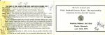 1970 US Open Official Scorecard - Hazeltine National Golf Club, Minnesota