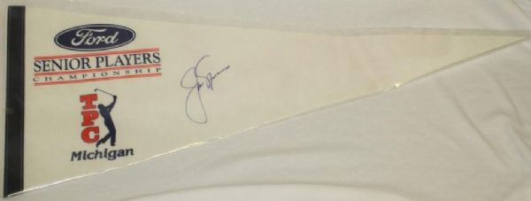 Jack Nicklaus Signed Ford Championship Banner - TPC Michigan