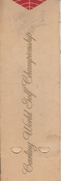 Tony Lema Signed Periscope Panel