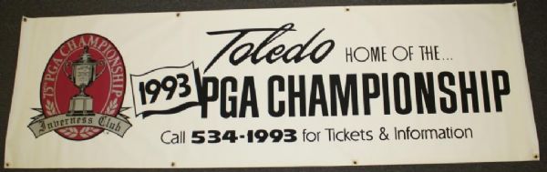 1993 PGA Banner - Inverness Golf Club, Ohio 
