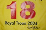 Todd Hamilton Autogrpahed 2004 British Open Flag