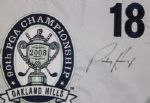 Padraig Harrington Autographed 2008 PGA Championship Flag