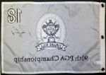 Padraig Harrington Autographed 2008 PGA Championship Flag
