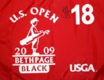 Lucas Glover Autographed 2009 US Open Flag