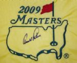 Arnold Palmer Autographed 2009 Masters Flag