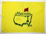 Jack Nicklaus Autographed Undated Masters Flag - Light Autograph