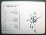 Zach Johnson Autographed Masters Scorecard JSA COA