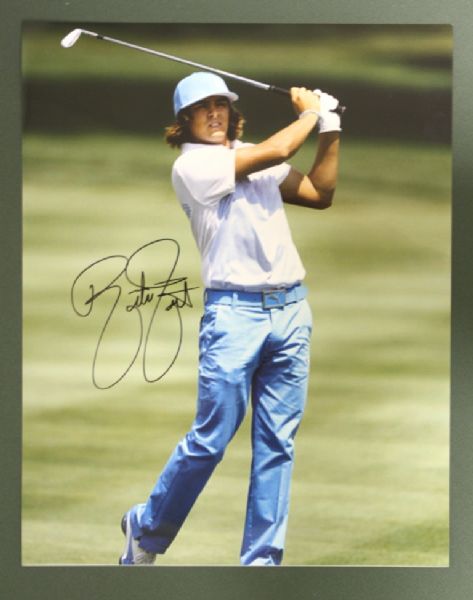 Rickie Fowler Autographed 11x14 JSA COA