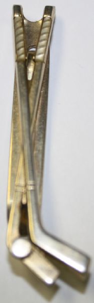1950s Crossed Club Tie Pin Clasp - SWANK