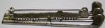 Art Deco Chrome Colored Three Club Pin