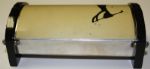 French Art Deco Antique Golf Box - Chrome/Enamel