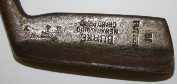 Burke - Newark, Ohio - Grand Prize  Wood Shaft Putter 