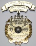 1949 Lloyd Mangrums Sterling All-American Open Champions Medal