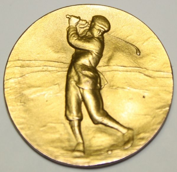 1931 Horton Smith Gold Medal for 3rd Prize at Seddon Championship with Book Showing Medal