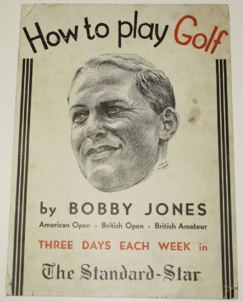 Bobby Jones Ad from The Standard-Star