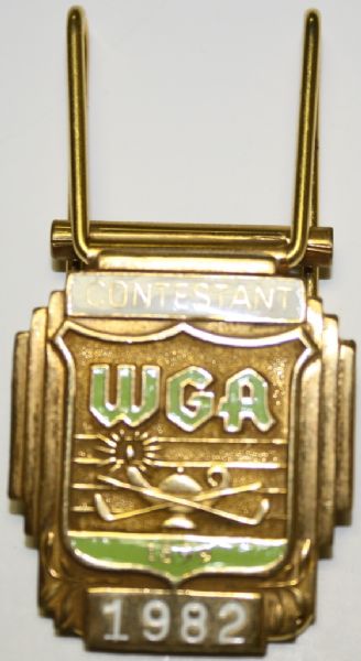 1982 WGA Contestant Badge