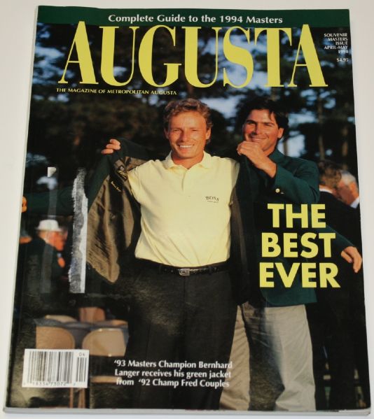1994 Augusta Magazine Masters Guide