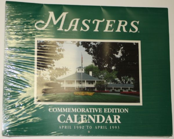 1993 Masters Commemorative Calendar