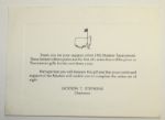 Masters Limited Edition Lenox Commemorative Plate #1 - 1992