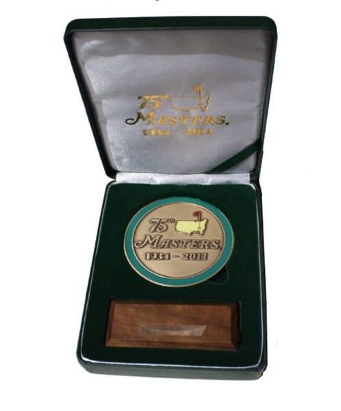 75th Anniversary Masters  Medallion