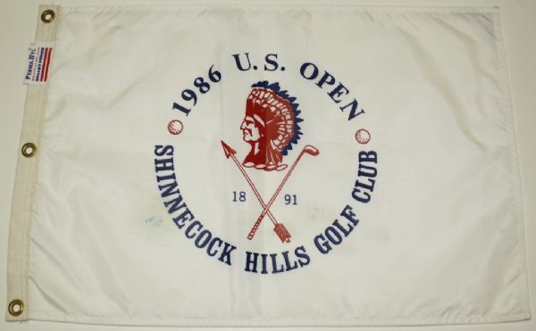 1986 US Open Flag from Shinnecock Hills Golf Club-Seldom Seen!