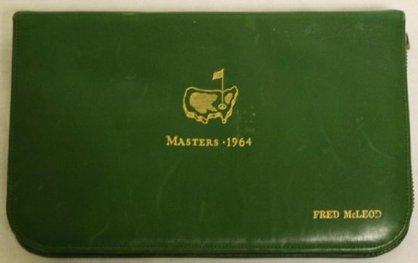 1964 Masters Bridge Gift Set - Engraved with Honorary Starter Fred McLeod
