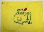 Rickie Fowler Signed 2011 Masters Flag