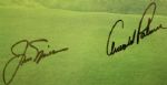 2003 Masters Poster Signed by Nicklaus and Palmer