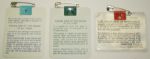 1989, 1991, and 1993 Masters Badges