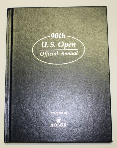 1990 US Open Rolex Annual-Hale Irwin Champion