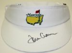 3 Masters Visors - 1 Each Signed by Tommy Aaron, Charles Coody, and Lee Westwood. Also Ben Crenshaw Signed Masters Hat - JSA