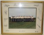 1991 European Ryder Cup Team 11x14 Includes Deluxe Framing From Frank Christian Collection