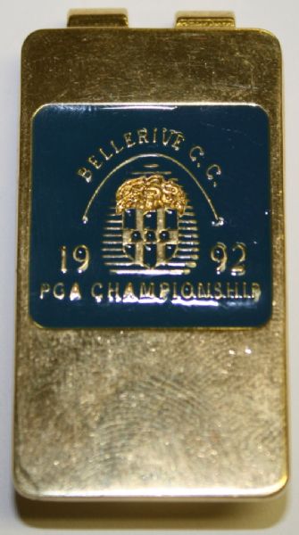 1992 PGA Championship Money Clip - Bellerive CC - Nick Price First Major Victory