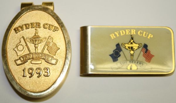 1993 Ryder Cup Clips - Set of 2 (One Money) - The Belfry