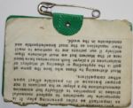1968 Masters Badge - Great Shape with Bobby Jones Note